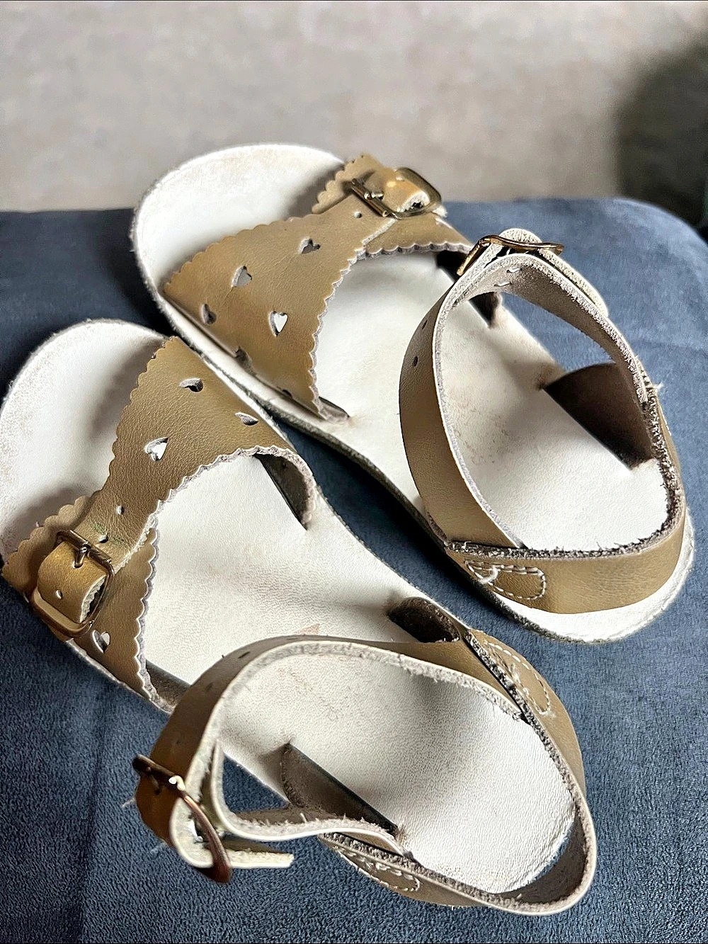 Sun-San Sweetheart Sandals in Gold